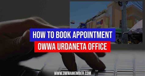 How to Book OWWA Urdaneta Appointment .